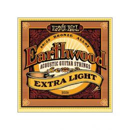 Cuerdas Ernie Ball 2006 Earthwood Extra Light (010-014-020-028-040-050).
