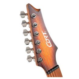 Guitarra eléctrica Cort X700 Triality Open Pore Vintage Burst