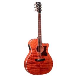 Guitarra electroacústica Cort GA5F FMH Open pore
