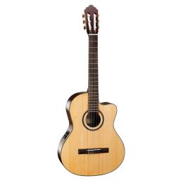 Guitarra clásica electrificada Cort AC160CF Natural