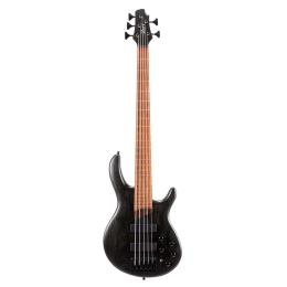 Bajo eléctrico de 5 cuerdas Cort B5 Element Open Pore Trans Black