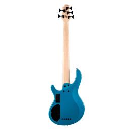 Bajo eléctrico de 5 cuerdas Cort C5 Deluxe Candy Blue
