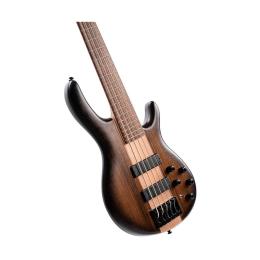 Bajo eléctrico de 5 cuerdas Cort C5 Plus OVMH Antique Brown Burst