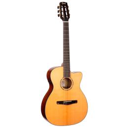 Guitarra clásica electrificada Cort Gold-OC8 Nylon Natural