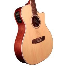 Guitarra electroacústica de 12 cuerdas Cort GA-MEDX-12 Open Pore