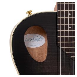Guitarra clásica híbrida Angel Lopez Sherry CE BK