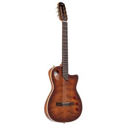 Guitarra clásica híbrida Angel Lopez Sherry CE TB