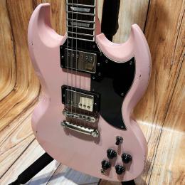 Guitarra eléctrica Maybach Albatroz ’65-2 Frosty Pink