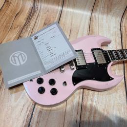 Guitarra eléctrica Maybach Albatroz ’65-2 Frosty Pink