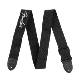 Correa Fender Logo Strap Black/Gray 2" para guitarra