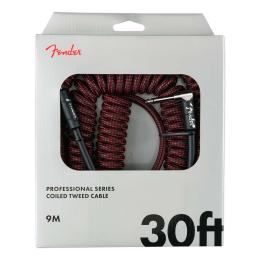 Cable guitarra Fender Pro Series Coil Cable 30' Red Tweed