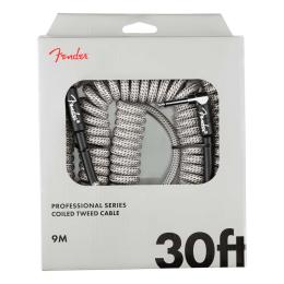 Cable guitarra Fender Pro Series Coil Cable 30' White Tweed