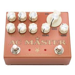 Pedal overdrive Tsakalis AudioWorks AC Master para guitarra