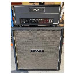 Amplificador Hiwatt DR103 Custom 100 1972 Hylight + SE4122 4x12 (Usado)