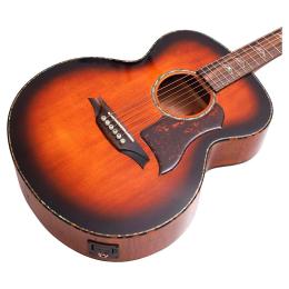 Guitarra electroacústica mini jumbo Bromo BAN8EVS