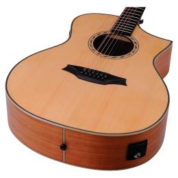 Guitarra acústica 12 cuerdas Bromo BAT4CE12