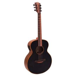 Guitarra minijumbo acústica Bromo BAT8MEBK