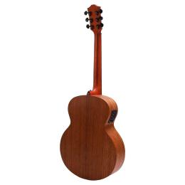 Guitarra minijumbo acústica Bromo BAT8MEBK