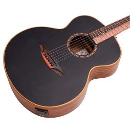 Guitarra minijumbo acústica Bromo BAT8MEBK
