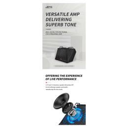 Amplificador para guitarra acústica Joyo BSK-150BL