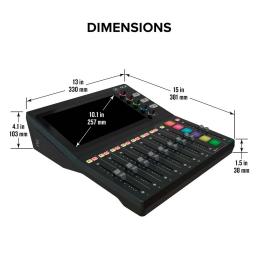Comprar mezclador digital para podcast Mackie DLZ Creator