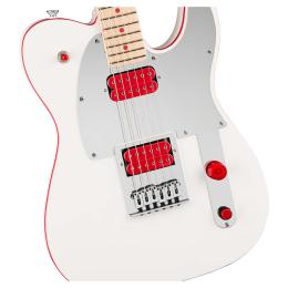 Guitarra eléctrica Fender John 5 Ghost Telecaster WH modelo Signature