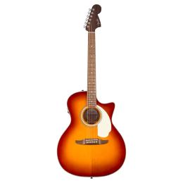 Guitarra acústica Fender California Deluxe Newporter CE WN SSB