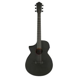 Guitarra electroacústica para zurdos Ibanez AEWC621L Black Out