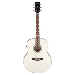 Guitarra electroacústica Ibanez AJ70M2E Pearl White