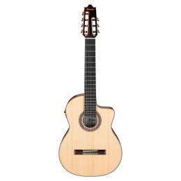 Guitarra clásica siete cuerdas Ibanez GA3007CE Natural