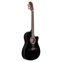 Guitarra clásica electrificada Ibanez GA35TCE Black Night