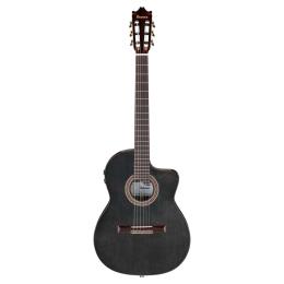 Guitarra clásica electrificada Ibanez GA360TCE Transparent Black