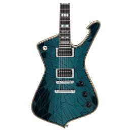 Guitarra eléctrica Signature Paul Stanley Ibanez PS3CM Cracked Mirror
