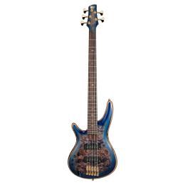 Bajo 5 cuerdas para zurdos Ibanez SR2605L Cerulean Blue Burst