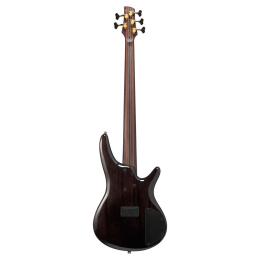 Bajo 5 cuerdas para zurdos Ibanez SR2605L Cerulean Blue Burst