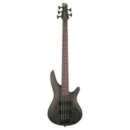 Bajo de cinco cuerdas Ibanez SR505A Transparent Gray Flat