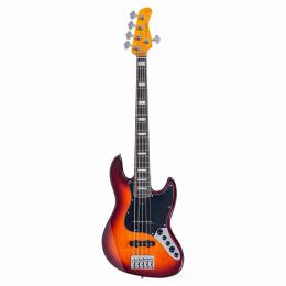 Bajo de 5 cuerdas Sire Marcus Miller V7 Alder-5 New Gen Tobacco Sunburst