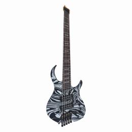 Bajo de 5 cuerdas Sire Marcus Miller M6 5-String Headless Black Swirl