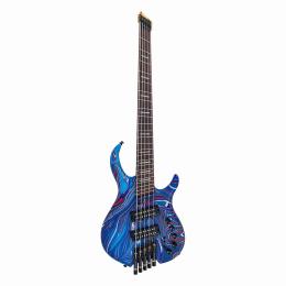Bajo de 5 cuerdas Sire Marcus Miller M6 5-String Headless Blue Swirl