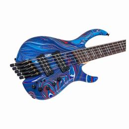 Bajo de 5 cuerdas Sire Marcus Miller M6 5-String Headless Blue Swirl
