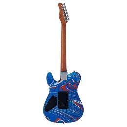 Guitarra eléctrica Sire Larry Carlton T7 Swirl Blue Swirl