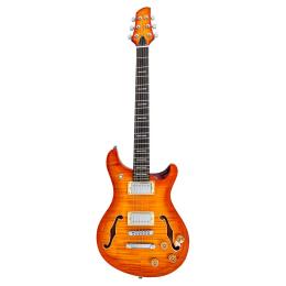 Guitarra eléctrica Sire Larry Carlton Q7 Hollow Amber Burst