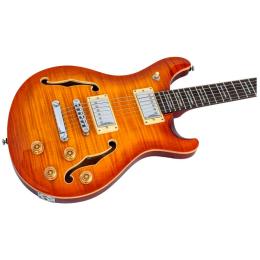 Guitarra eléctrica Sire Larry Carlton Q7 Hollow Amber Burst