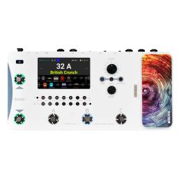 Pedalera multiefectos Mooer GE1000 Li White para guitarra