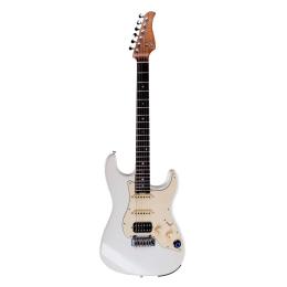 Guitarra eléctrica Mooer GTRS P800 White con efectos