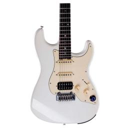 Guitarra eléctrica Mooer GTRS P800 White con efectos
