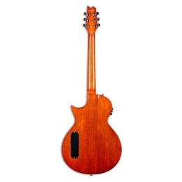 Guitarra electroacústica LTD TL-6 QM Charcoal Burst
