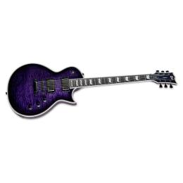 Guitarra eléctrica LTD EC-1000 QM See Thru Purple Sunburst