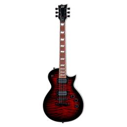 Guitarra eléctrica LTD EC-256 QM See Thru Black Cherry Sunburst