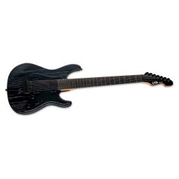 Guitarra barítona de 7 cuerdas LTD SN-1007HT Baritone Black Blast